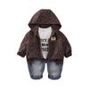 Kids Casual Long-Sleeve Set, Comfortable Daily Wear Outfits