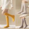 Winter and Autumn Thickened and Warm Fleece Comfort Knee-length Home Floor Sleep Socks Coral Fleece Insulation