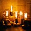 Modern Wood Table Lamp Retro E27 Desktop Decorative Light Indoor Art Lamp Living Room Bedroom Decoration Wood Light Base EU Plug