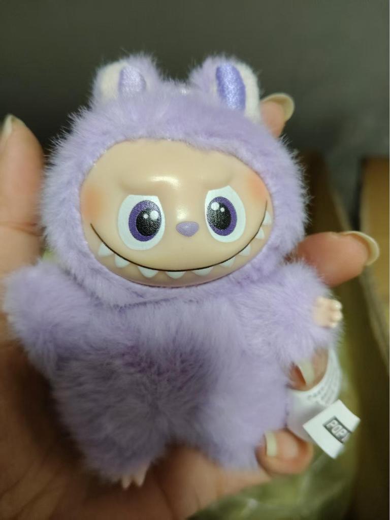 In Stock: Fast Shipping Fabric Doll Keychain with Vinyl Face - Blind Box Plush Figure
