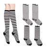 Women's Full Ring Tights 4 Pairs Knee Socks Fashion Socks