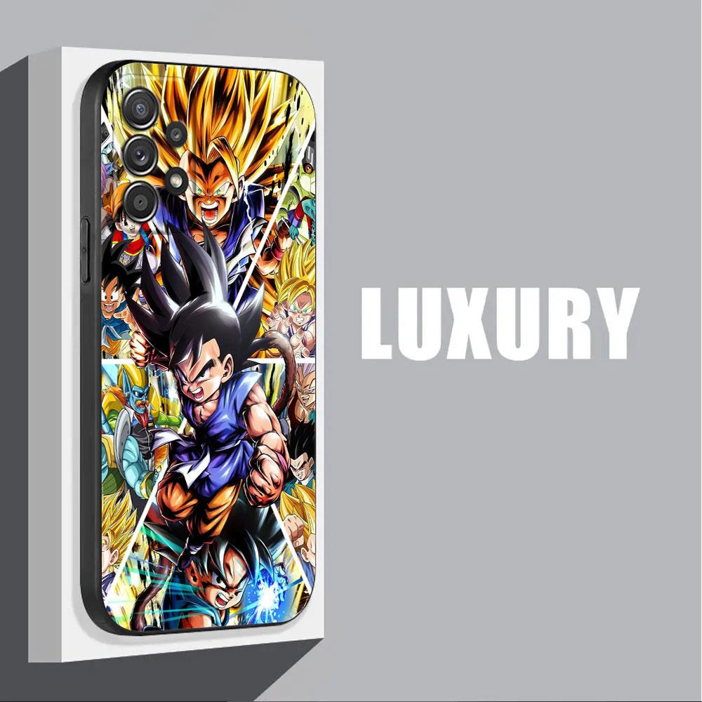 Dragons Ball Son Goku Phone Cover Galaxy A56 Case For Samsung A57 A37 A55 A36 A26 A17 A07 A35 A34 A53 A54 A52 A73 A72 A32 Cases