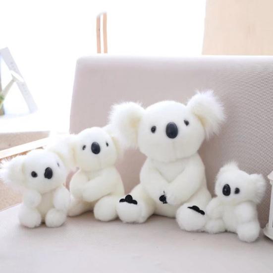 2Pcs/Set Koala Plush Toy Emotional Healing Soft Soothing Doll Hug Companion Well-being Doll Koala Hug Toy