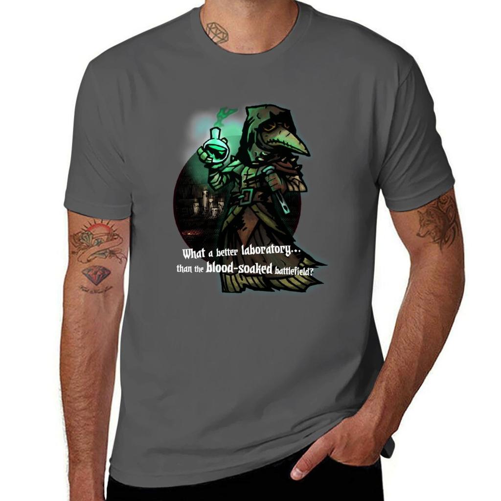 Darkest Dungeon Plague Doctor Tshirt All Match Print Short Sleeve Top Tshirt