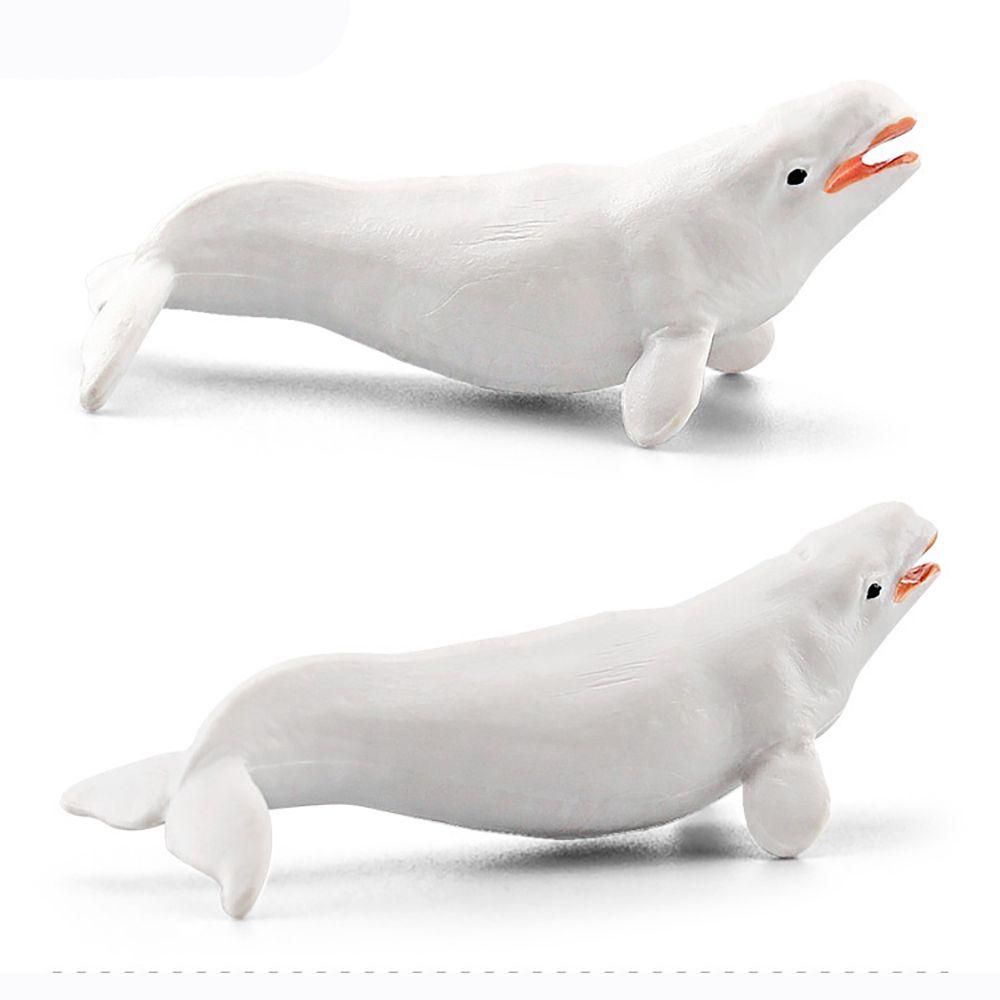 Whale Reindeer Figurine Miniature Seals Walruses Arctic Animal Model Polar Bear Fox Rabbit