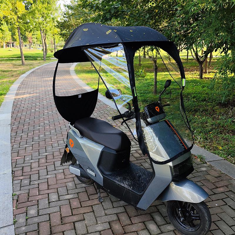 Universal Thickened Motorcycle and Carport Detachable Sunshade Canopy for All Seasons