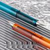 Schneider 0.35mm Iridium Gold Nib Fountain Pen - BK406 Starry Sky Model with Replaceable Ink Cartridge