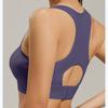 Sutien sport cu închizătoare racerback pentru femei, rezistent la șocuri de înaltă intensitate, pentru fitness, yoga, sport