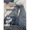 Women's Retro Blue High Waist Wide Leg Jeans for Autumn/Winter - Plus Size Slimming Straight Leg Pants for Pear Shapes
