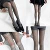 Breathable Hollow Out Pantyhose Thin Fishnet Stockings Personality Floral Lace Tights  Daily Wear