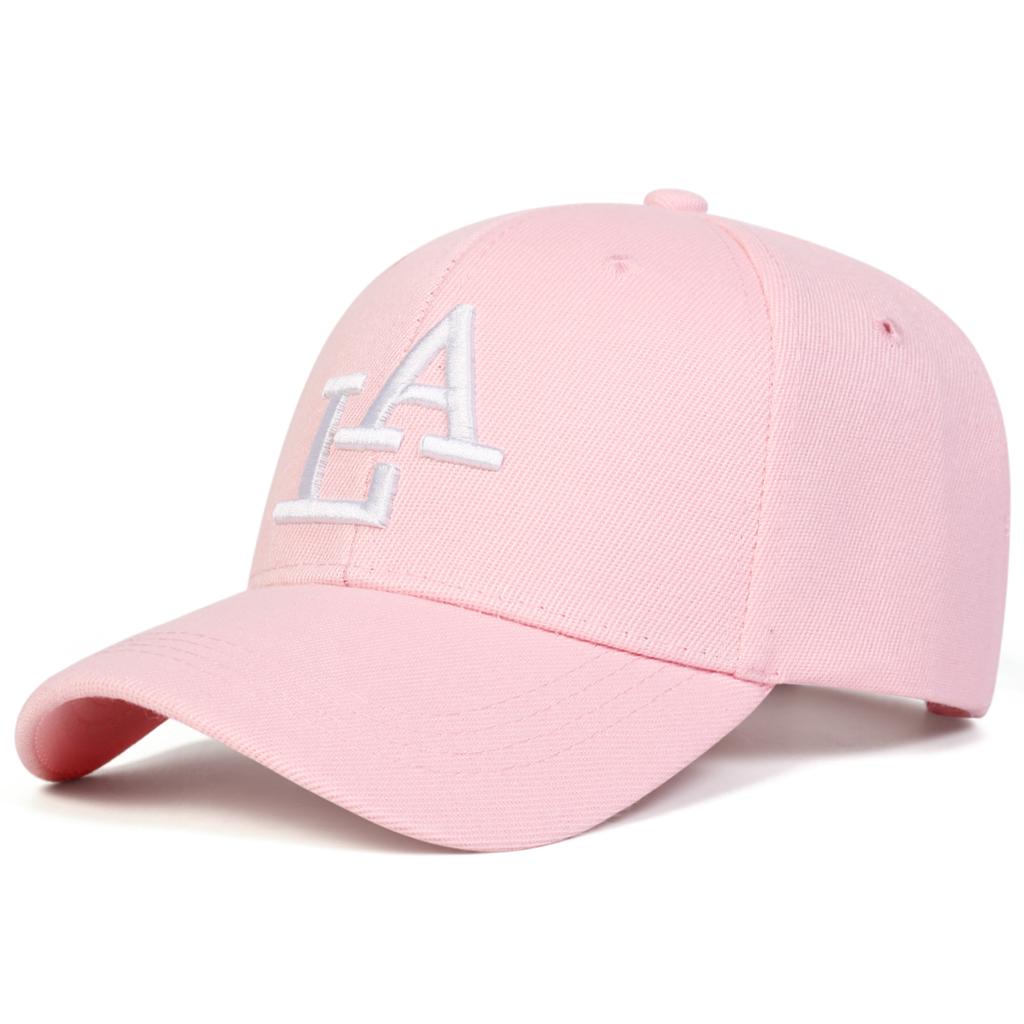 Unisex LA Embroidery Baseball Caps Spring Autumn Outdoor Adjustable Casual Hats Sunscreen Hat Sports Cap