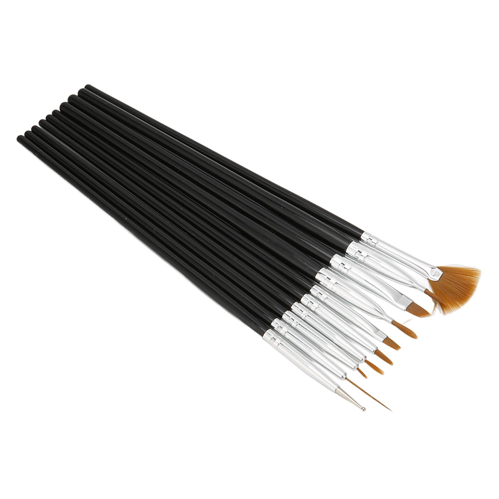 

Набор из 10 художественных кистей с длинной ручкой для акриловой, масляной, акварельной миниатюры