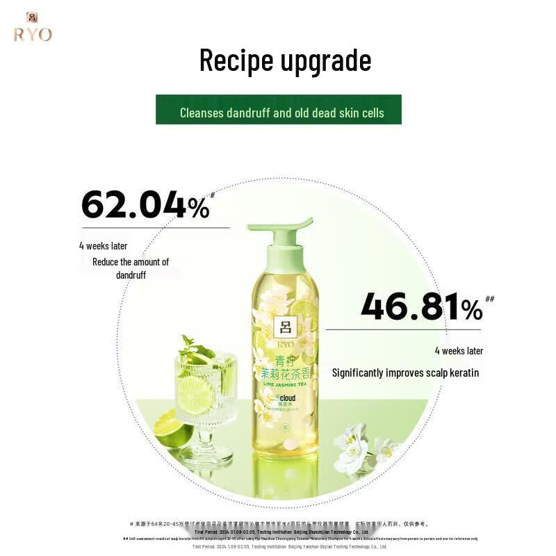 Ryo Flower Tea Anti-Dandruff Shampoo
