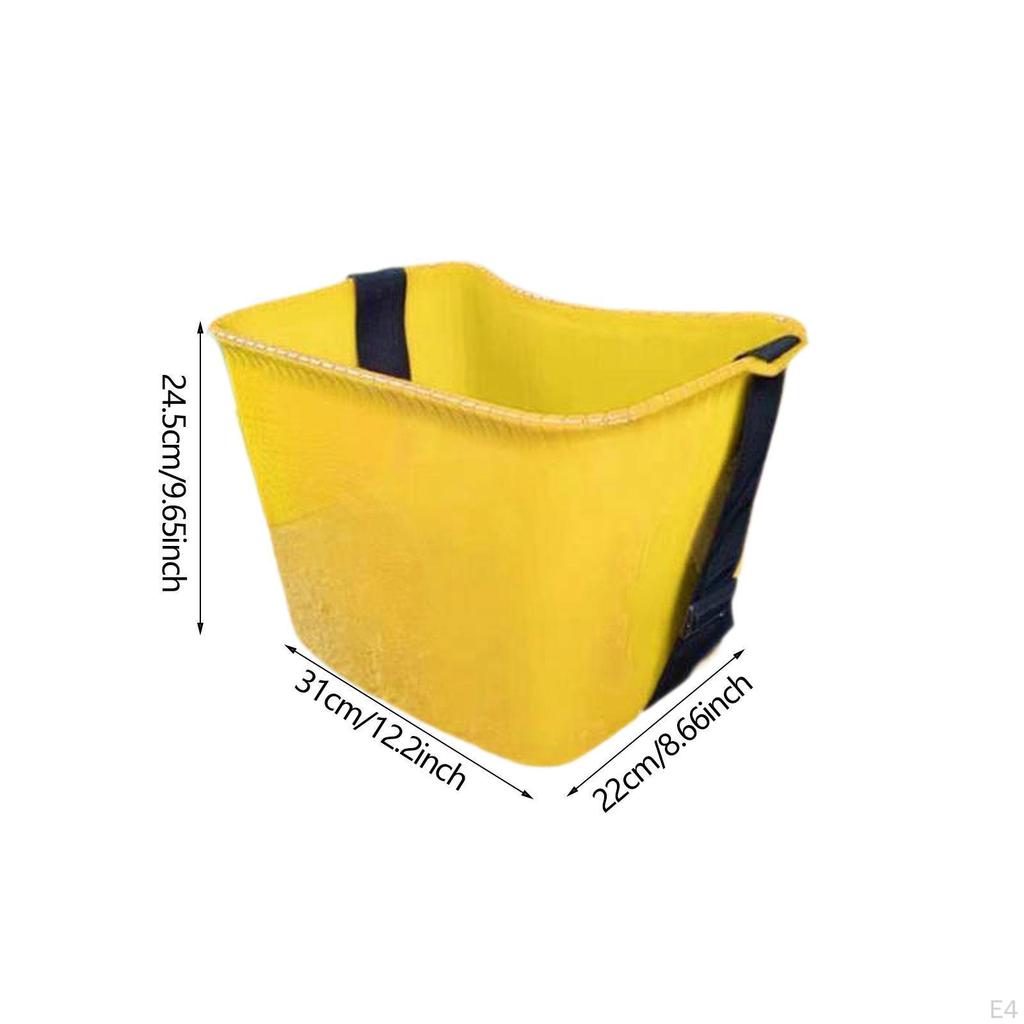 Fruchtpflückkorb Organizer Halter Leichtgewichtiger Pflücker Eimer mit Schultergurten für Draußen