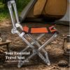 Folding Fishing Chair Compact Sturdy for Camping, Anglers, Campers