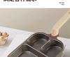 Yiya Lu Titanium Ceramic 3-in-1 Breakfast Pan for Steak, Eggs, and Burgers