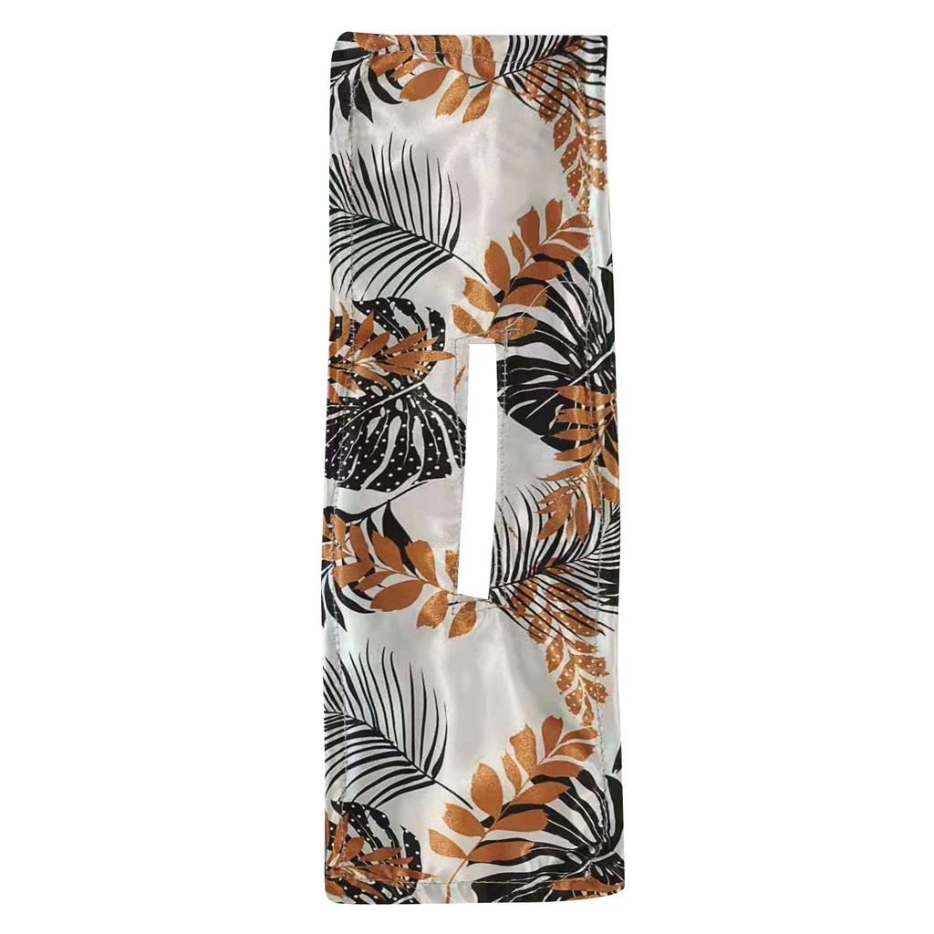 Deft-Bun Fashion Hair Bands Women Summer Knotted Wire Headband Print Hairpin