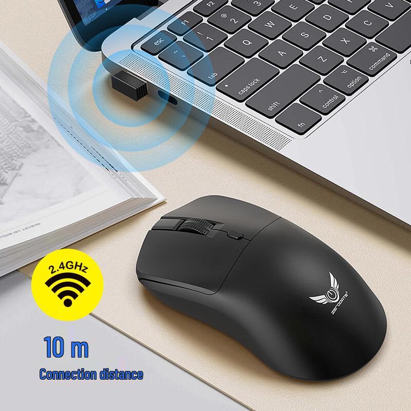 White Driver-Free 2.4G Wireless Mouse T2