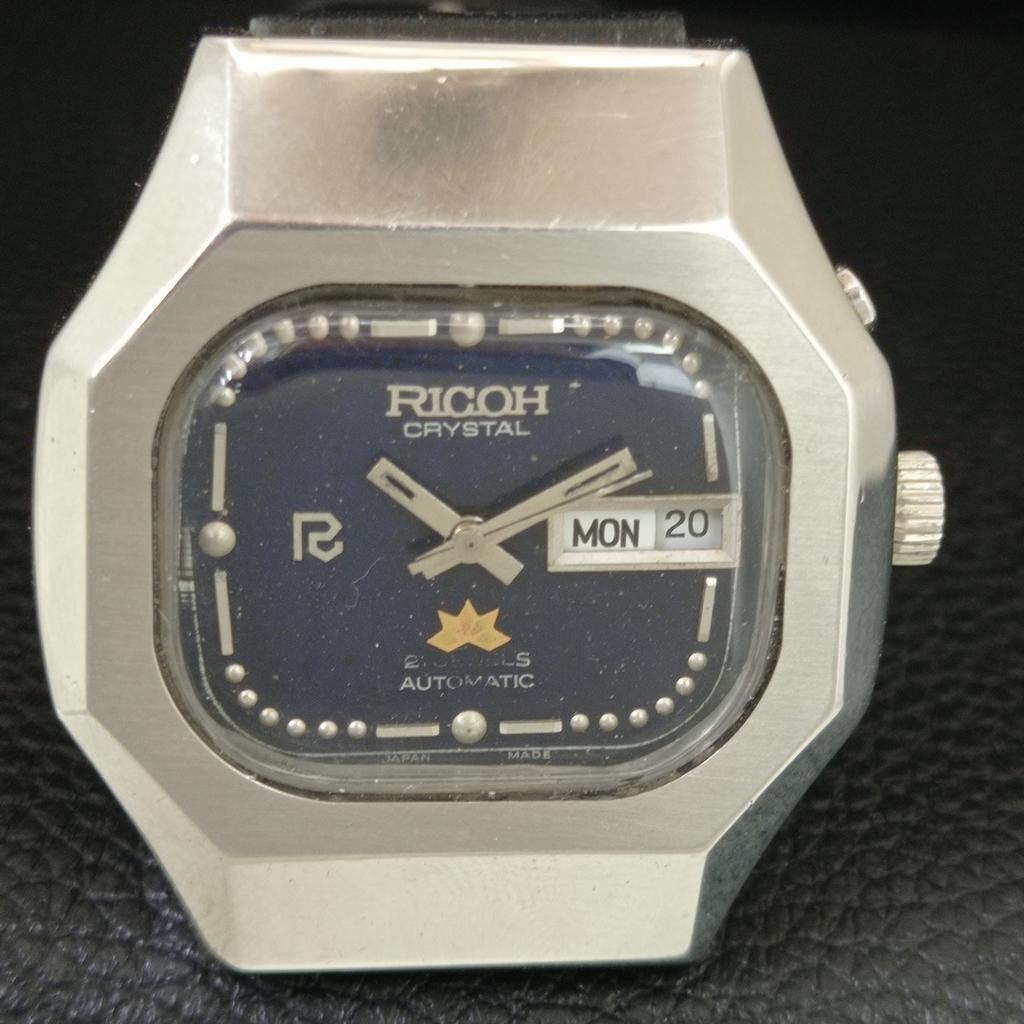 VINTAGE RICOH R31 AUTOMATIC JAPAN MENS ORIGINAL DIAL WATCH a704769-1