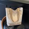 Women's bag Student canvas bag New simple large-capacity shoulder bag Casual portable tote bag