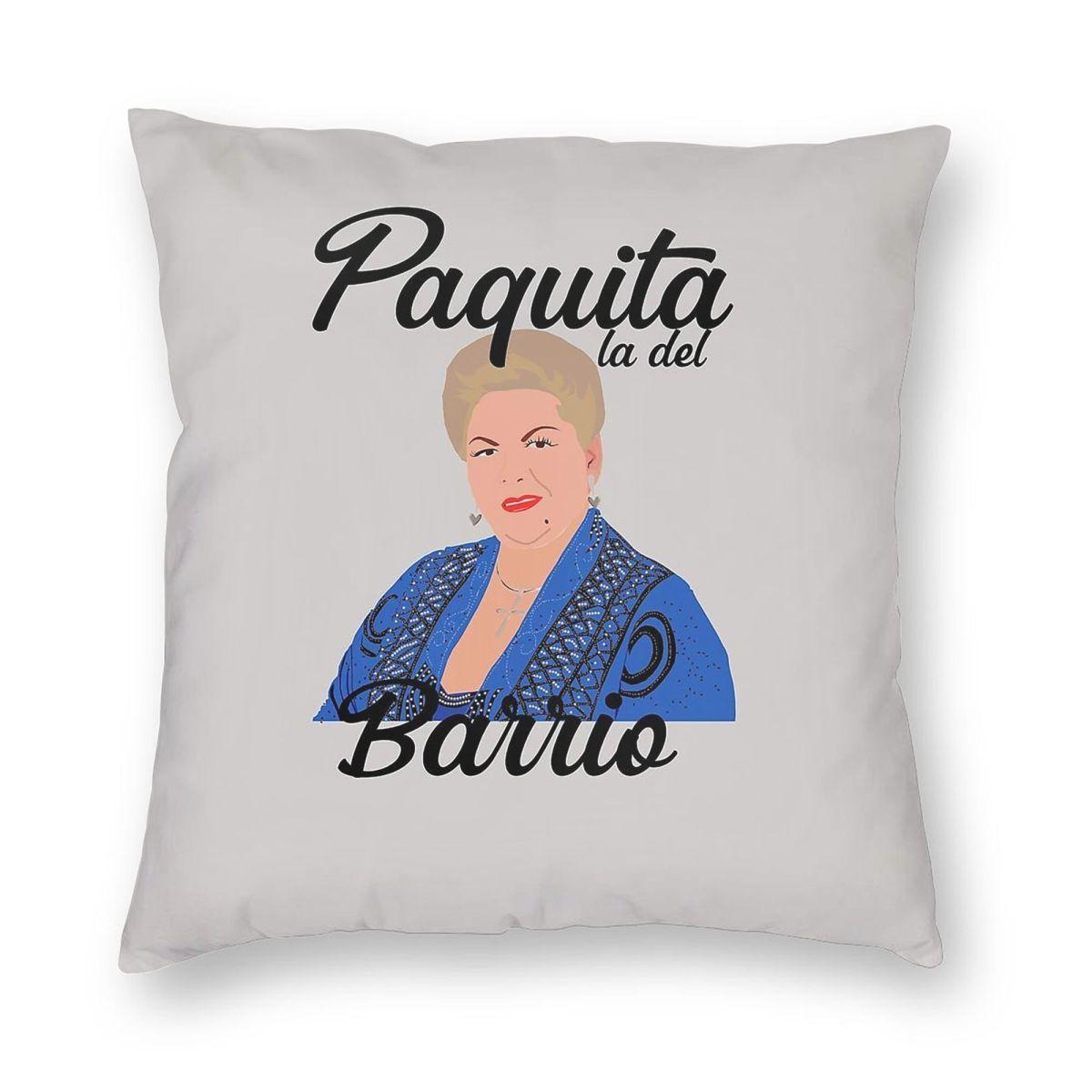 Paquita La Del Barrio Square Pillowcase Polyester Linen Velvet Printed Decorative Throw Pillow Case Bed Cushion Cover Wholesale 30x30cm