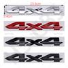 3D 4X4 4 x 4 Rear Trunk Emblem Tailgate Logo Car Hood Fender Nameplate Decal Badge Sticker For Jeep Dodge Off Road Car Styling AMP1