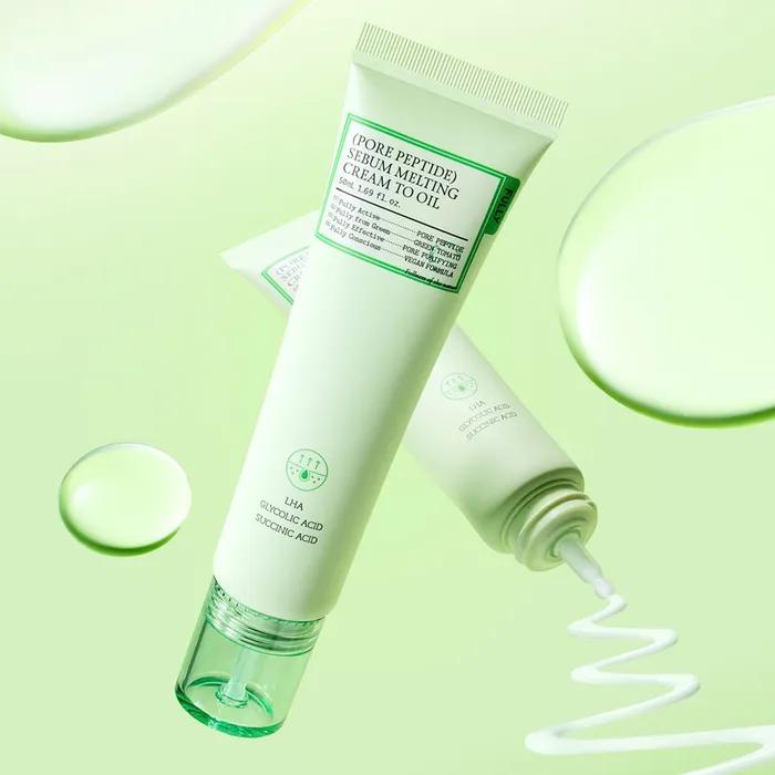 Fully Pore Peptide Sebum Melting Cream to Oil 50ml 1