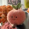 Pink Peach Jellycat Plush Toy Cute Stuffed Doll Bag Pendant Decoration Gift