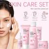 Sakura skin care set , skin care moisturizing and cosmetics five-piece set