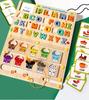 Wooden Magnetic Marble Maze Game for Kids: Educational Toy for Developing Logic and Intelligence