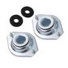 Conjunto de rolamento do suporte superior do amortecedor dianteiro e compatível com e Mazda Serve para Wagon Delica e AZ (esquerda direita) - Suzuki, Mitsubishi, Nissan,