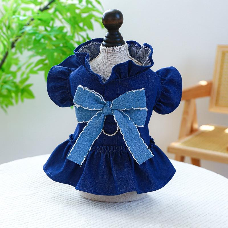 Pet Circle, Pet Clothing Dog Cat Clothing Cute Modern Texas Denim Skirt