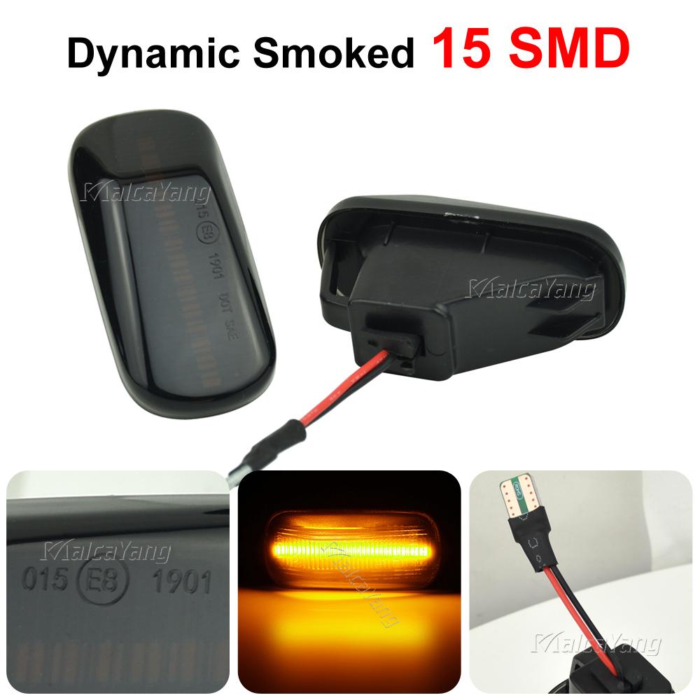 For Acura Integra Type-R DC2 RSX DC5 NSX NA1 NA2 Led Dynamic Turn Signal Side Marker Light Sequential Lamps for Honda CRV