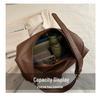 Women's Large Capacity Retro Shoulder Tote - Trendy European and American Style