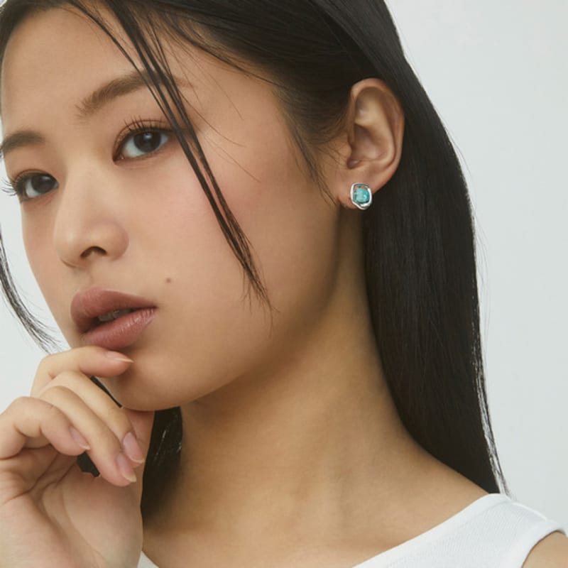 NEUF PIECE NEUF PIECE RUSSIAN AMAZONITE Earrings