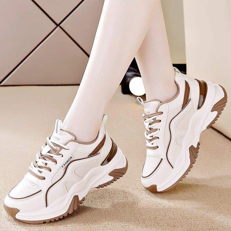Sneaker Damen Herbst 2025 neu lässige Damenschuhe Plateau vielseitige Schuhe Herbst und Winter Dad Damenmodelle