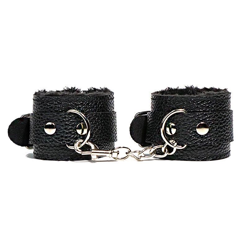 SM Restraint Set: Bed Binding Cross Handcuffs & Foot Cuffs