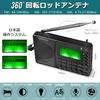 ZHIWHIS Radio Recorder MP3 Player Portable Rechargeable Lithium Battery LCD Screen 3D Sound Sleep Function Power Off Memory Function Backlight