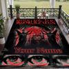 Custom Name Bring Me the Horizon Crystal Velvet Floor Rug Personalized Text Soft Carpet Home Decor