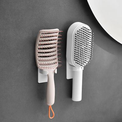 1/4pcs Comb Holder Bathroom Wall Hanging Comb Storage Rack Hair Clip Organizer Air Cushion Comb Holder Creative Comb Rack Hook