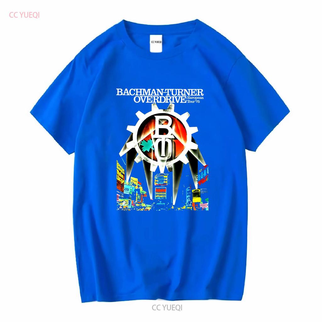 Bachman Turner Overdrive Poster Concert T Shirt All Size S To 5XL LL2124 long or short sleeves vintage Washed Breathable