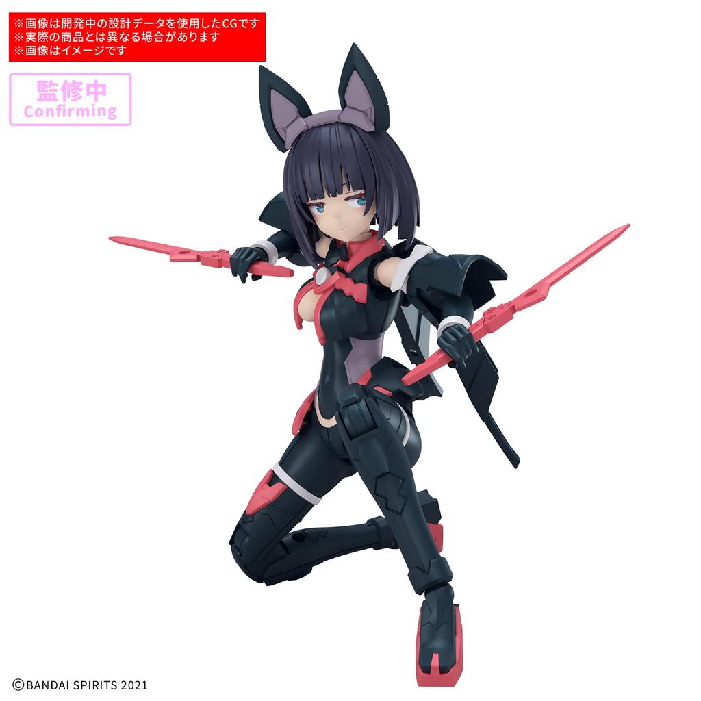 BANDAI SPIRITS 30MS Mikoruru Plastic Model SIS-K00 [Color B] Pre-Colored