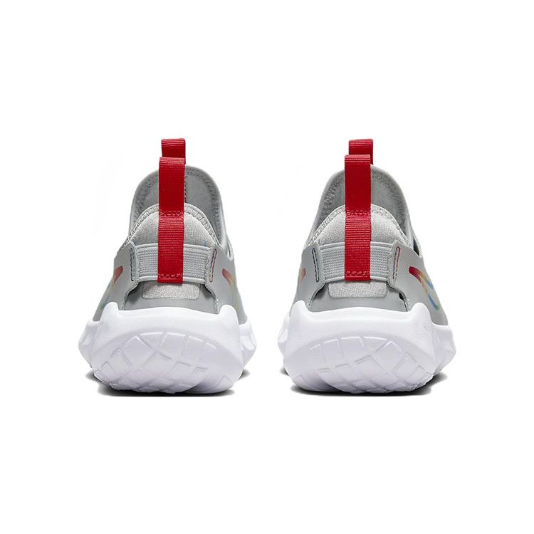Nike Flex Runner 2 PS Szare Wielokolorowe Trampki Dziecięce Szaro-Mglisty Jasny Szary Dymny Szary Zdjęciowy Niebieski DJ6040-004