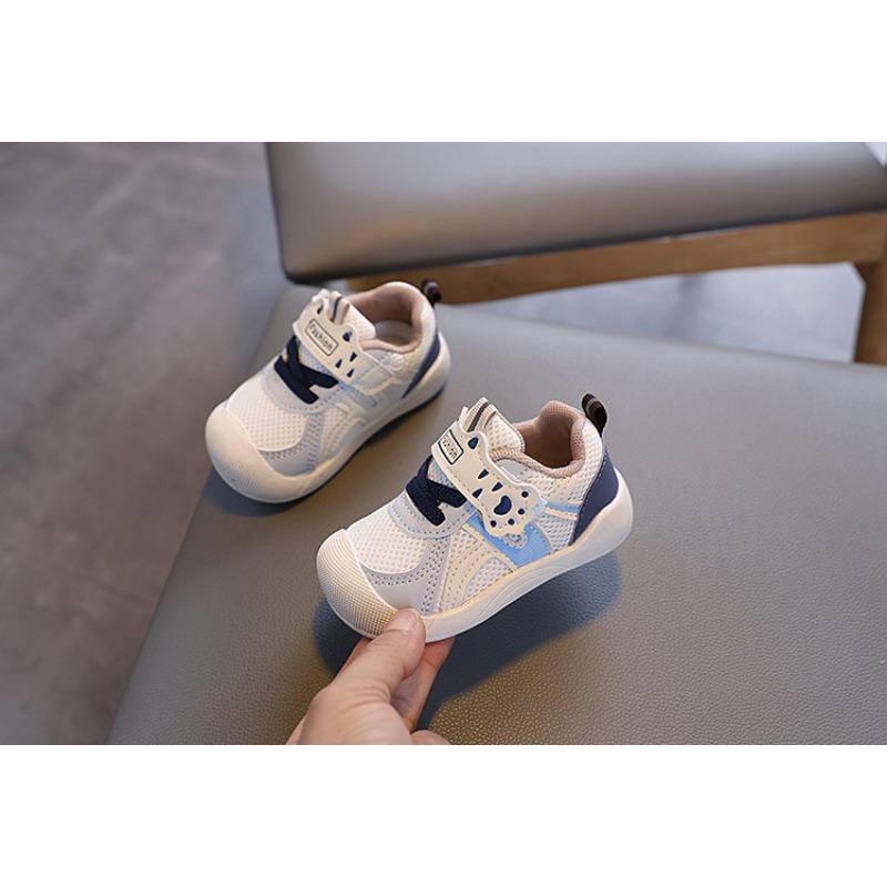 Baby Soft-soled Toddler Shoes Spring and Autumn New Boys and Girls Baby Shoes Breathable Non-slip Sneakers Mesh Functional Shoes