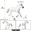 Children's Prancing Horse and Jockey Toy Set