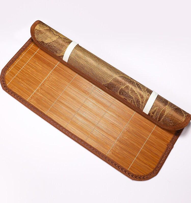 Carbonized Bamboo Cooling Mat & Pillow Set: Free Shipping, Summer Comfort, Includes Pillowcases & Shawl, Perfect for Students