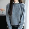 Women Sweater 100% Wool MODERN NEW SAGA Turtleneck Knit Pullover Thick Winter Jumpers Female Knit Tops