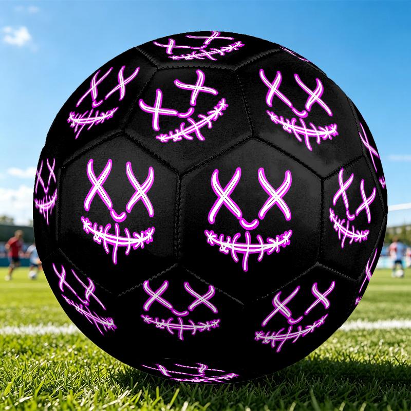 Size 5 Soccer Ball - Outdoor Sport Football with Gaming Pattern, Ideal Gift for Birthdays, Christmas, Father's Day, Graduation