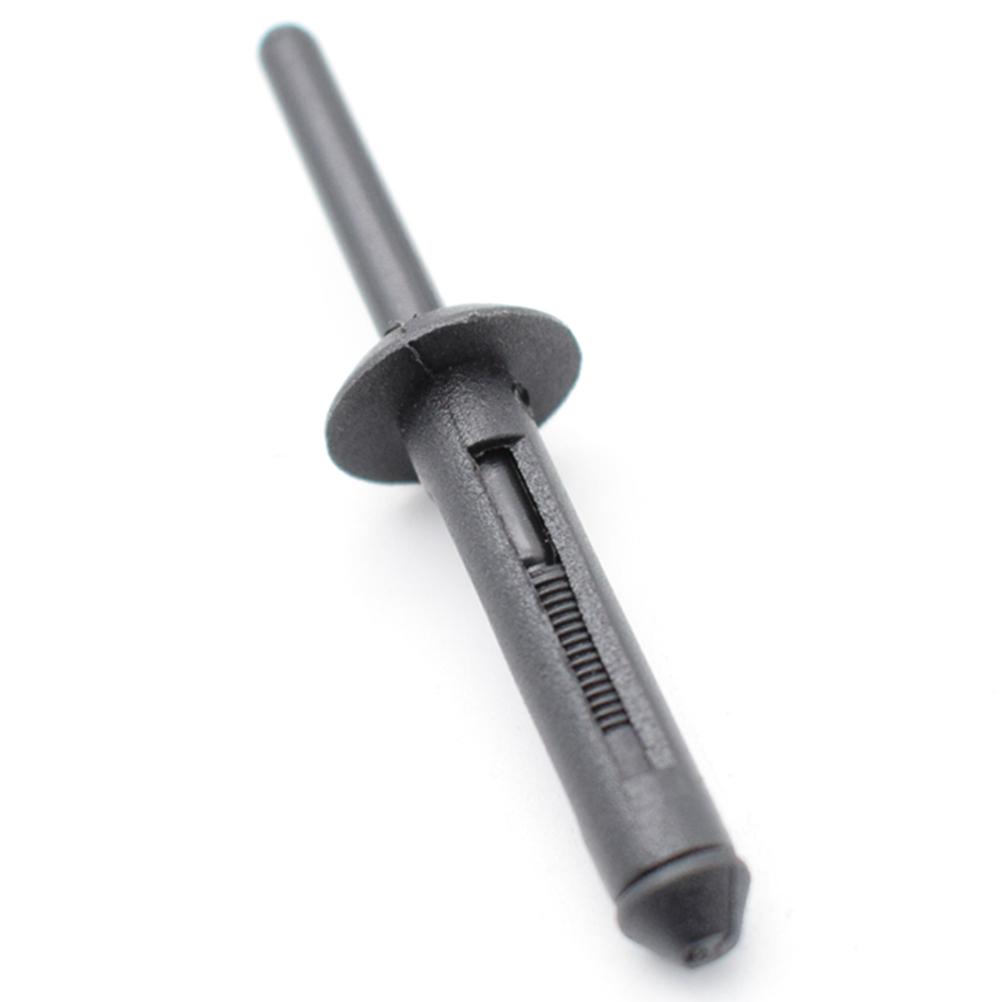 100Pcs Nylon Rivet Clip Bumper Fastener For Ford GM For Chrysler Jeep Wrangler JK Dodge Avenger Auto Retainer Car Accessories