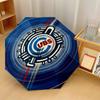 Chicago Cubs Print Auto 8?Ribs Folding Umbrella Wind Resistant Lightweight Automatic Umbrella For Daily Travel